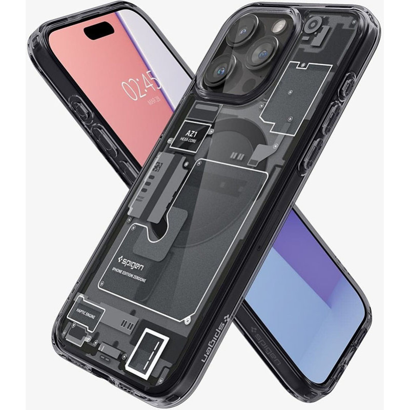 Чохол Spigen для Apple iPhone 15 Pro Ultra Hybrid MagFit, Zero One