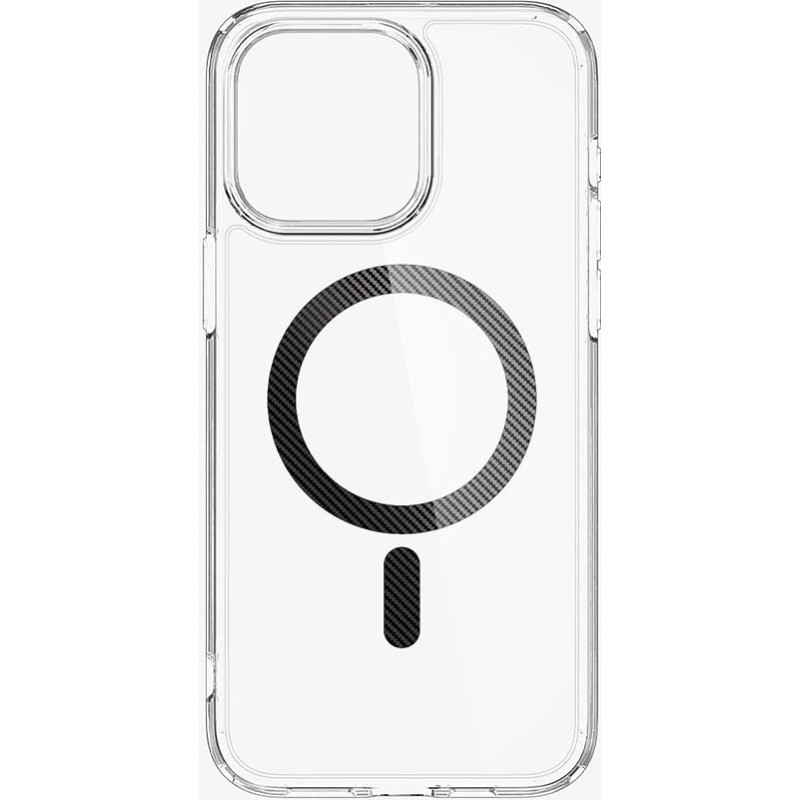 Чохол Spigen для iPhone 15 Pro Ultra Hybrid MagFit, Carbon Fiber