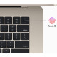 Ноутбук APPLE MacBook Air 15.3" M2 8/512GB 2023 Starlight