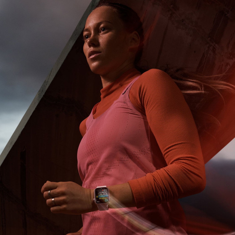 Смартгодинник Apple Watch Series 9 GPS 41mm RED Aluminium Case with RED Sport Band – M/L