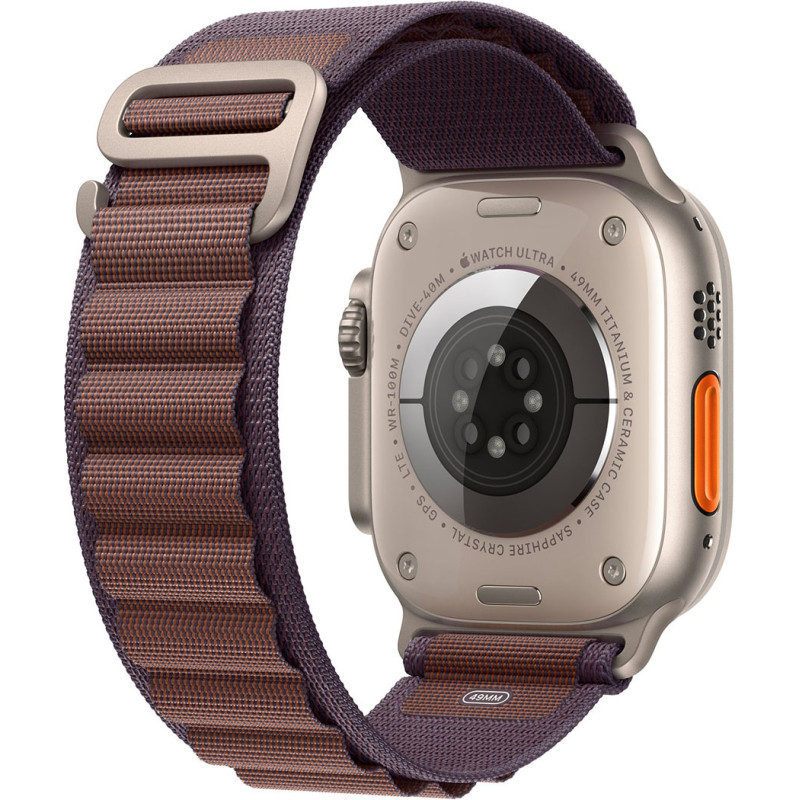 Смартгодинник Apple Watch Ultra 2 GPS + Cellular, 49mm Titanium Case with Indigo Alpine Loop – Small